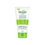شوینده صورت پوست خشک و حساس سيمپل Simple مدل Moisturizing