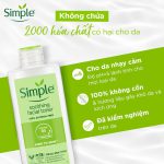 تونر آبرسان و تسکین دهنده سیمپل Simple مدل Soothing Facial Toner - Image 3