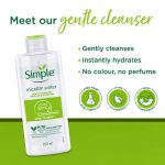 میسلار واتر سیمپل Simple مناسب انواع پوست مدل micellar cleansing water - Image 4