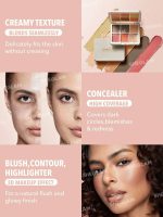 پالت کانتورینگ و هایلایتر و رژگونه شیگلم SHEGLAM مدل Vanilla Sculpt - Image 5