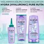 شامپو موی چرب و آبرسان لورآل L'Oréal مدل Elseve Hydra Pure حجم 300 میل - Image 6
