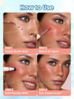 قلم رژگونه و کک و مک شیگلم SHEGLAM کد رنگی Love Cake - Image 4