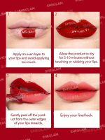 تینت لب پیل آف شیگلم SHEGLAM مدل Peel Talk Lip Tint - Image 4