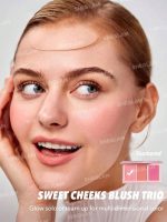 پالت رژگونه پودری سه رنگ شیگلم SHEGLAM مدل Sweet Cheeks - Image 2