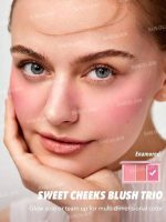 پالت رژگونه پودری سه رنگ شیگلم SHEGLAM مدل Sweet Cheeks - Image 4