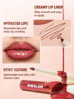 خط لب و لیپ گلاس دو طرفه شیگلم SHEGLAM مدل Lip Rules - Image 5