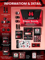 پک آرایشی شیگلم SHEGLAM فول کالکشن Crimson Butterfly - Image 8