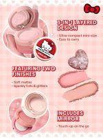سایه چشم 3 طبقه هلو کیتی شیگلم SHEGLAM مدل Darling Dear Shadow - Image 8