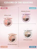 پالت سایه چشم 4 رنگ شیگلم SHEGLAM مدل Daydreamer Mini Palette - Image 7
