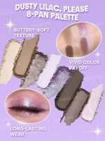 پالت سایه 8 رنگ شیگلم SHEGLAM مدل Please 8-Pan - Image 5