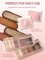 پالت سایه چشم 9 رنگ شیگلم SHEGLAM - Image 3