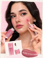 رژگونه و رژلب کرمی شیگلم SHEGLAM مدل Air Plush Lip & Cheek Cream - Image 9