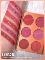 پالت رژگونه 6 رنگ شیگلم SHEGLAM مدل Floral Flush - Image 10