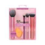 ست براش 5 تیکه صورت، گونه و چشم ریل تکنیک REAL TECHNIQUES
