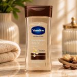 روغن ژل بدن وازلین Vaseline حاوی کره کاکائوی خالص حجم 200 میلی لیتر - Image 2