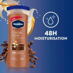 لوسیون بدن حاوی عصاره کاکائو وازلین Vaseline مناسب پوست معمولی و خشک - Image 6