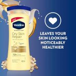 لوسیون بدن حاوی عصاره جو دوسر وازلین Vaseline مناسب پوست خشک تا خیلی خشک - Image 3