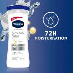 لوسیون بدن پوست خشک تا خیلی خشک وازلین Vaseline مدل Advanced Repair - Image 3