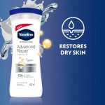 لوسیون بدن پوست خشک تا خیلی خشک وازلین Vaseline مدل Advanced Repair - Image 5